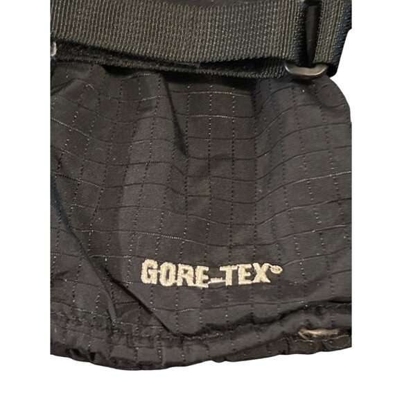 Vintage North Face Gore Tex Gloves Black Waterproof Insulated Winter Sz M Estate - Picture 3 of 5